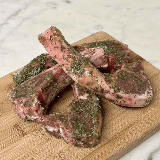Rare Breed Lamb Garden Mint Marinade Cutlets